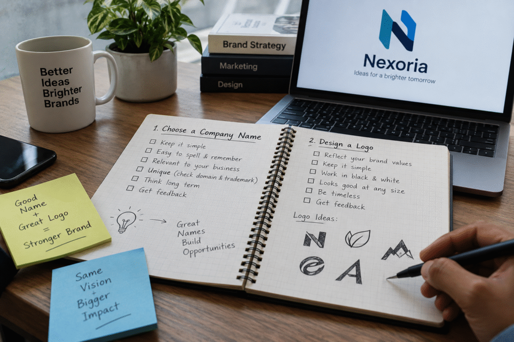 How to Choose a Company Name and Logo in India
