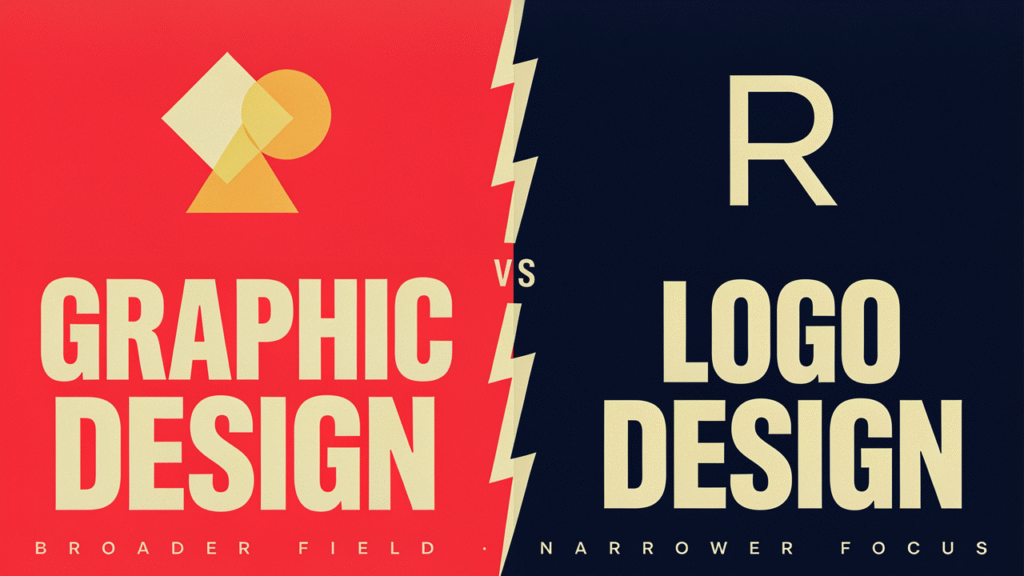 Graphic design vs logo design