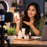 If it’s someone filming/recording a product demo (stock or real): Filming a product demo video for business marketing